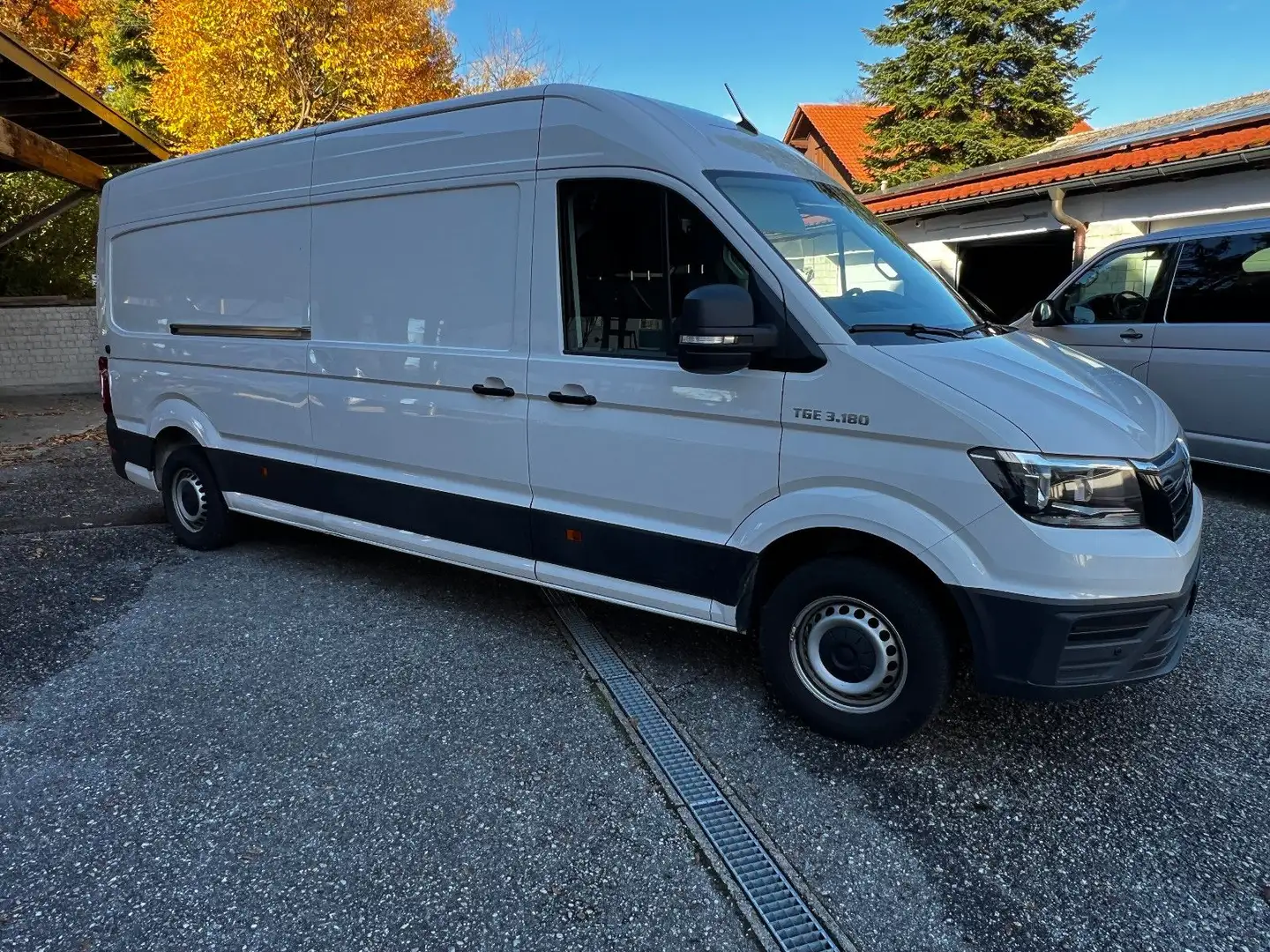 MAN TGE 3.180 L4H3 Maxi Aut. S-Heft 270Grad AHK 3-Si Weiß - 1