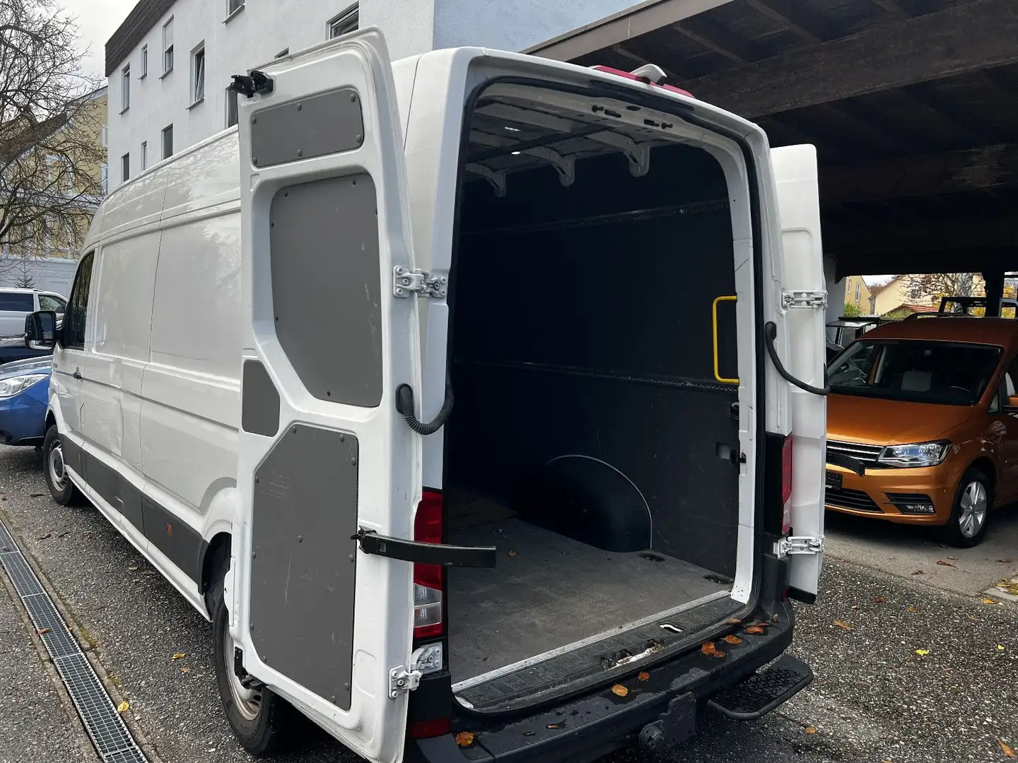 MAN TGE 3.180 L4H3 Maxi Aut. S-Heft 270Grad AHK 3-Si Blanc - 2