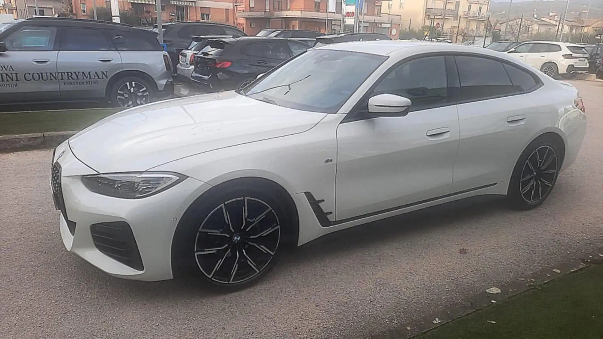 BMW 420 420d Gran Coupe  Msport auto Bianco - 2