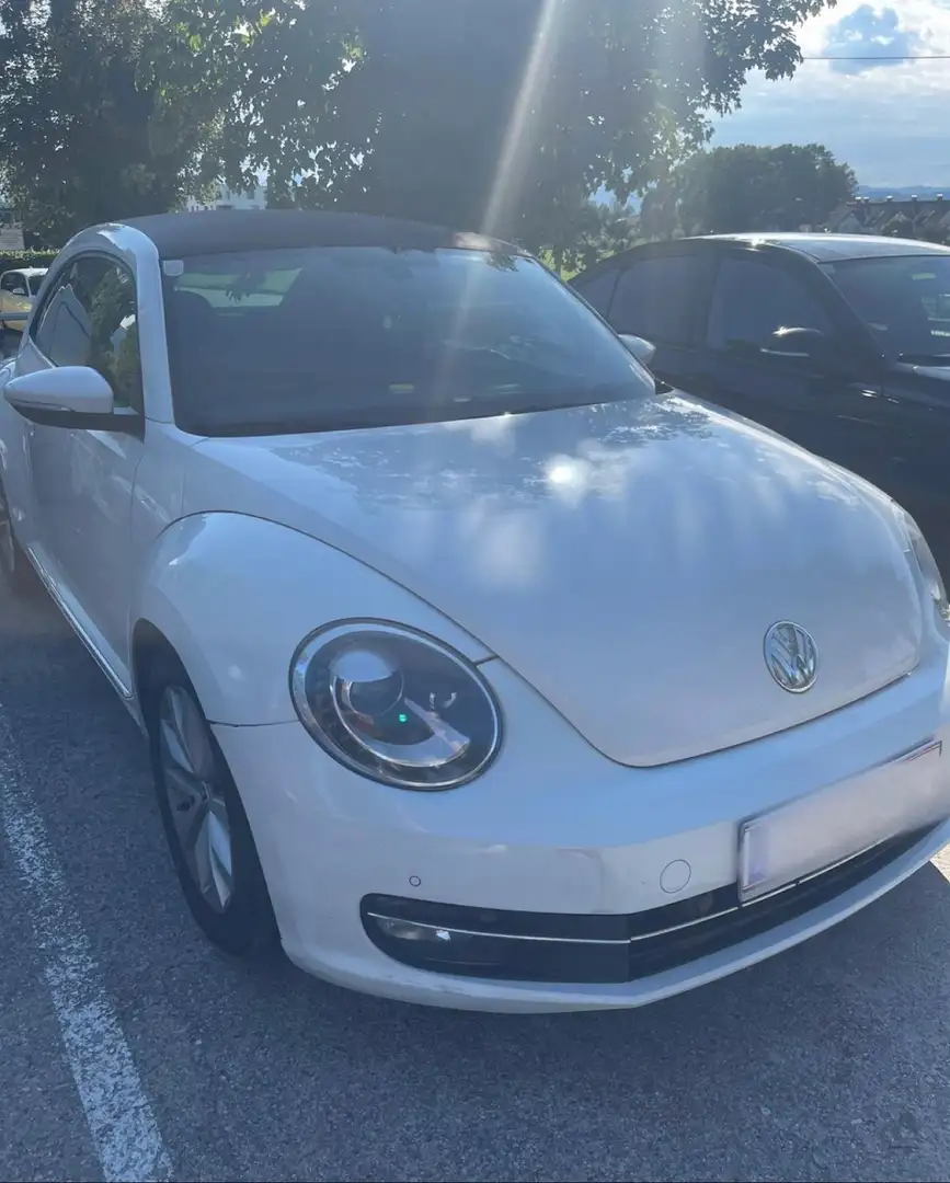 Volkswagen Beetle 1,6 TDI Weiß - 1