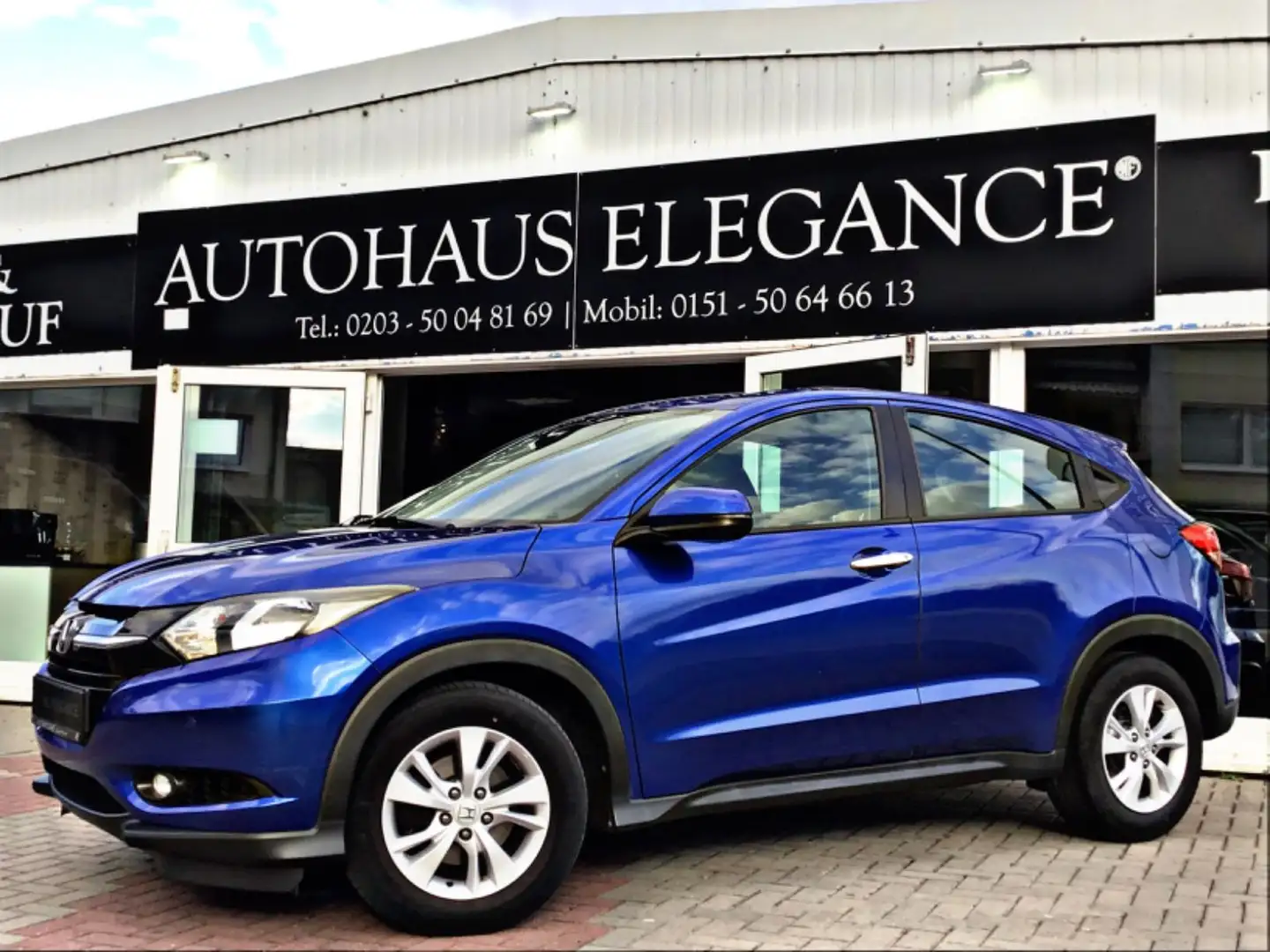 Honda HR-V Elegance~Tempomat~Spurhalt~Klima~USB~PDC Bleu - 2