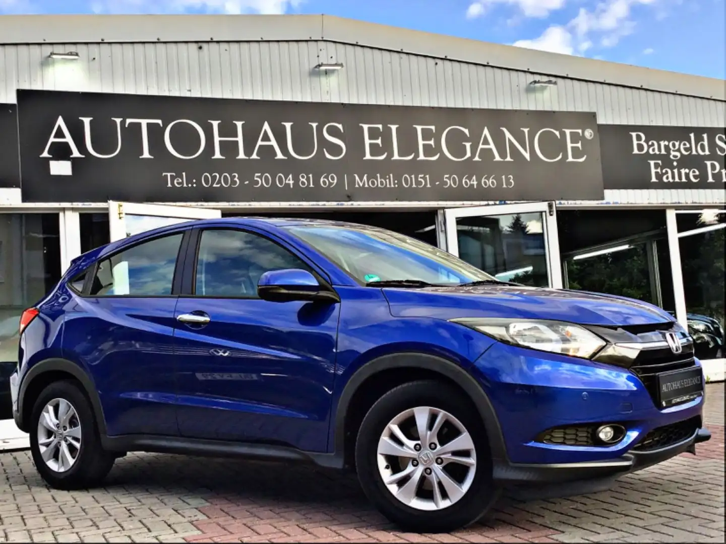 Honda HR-V Elegance~Tempomat~Spurhalt~Klima~USB~PDC Bleu - 1