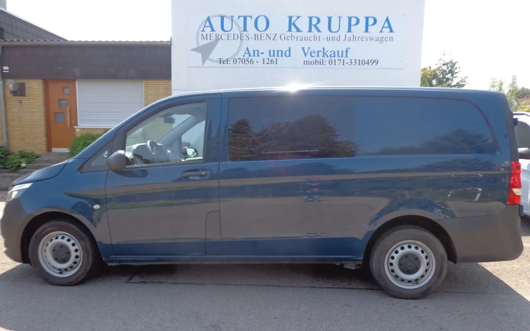 Mercedes-Benz Vito 114 MIXTO Comfort Lang LED DAB RFK Klima 6S Bleu - 1