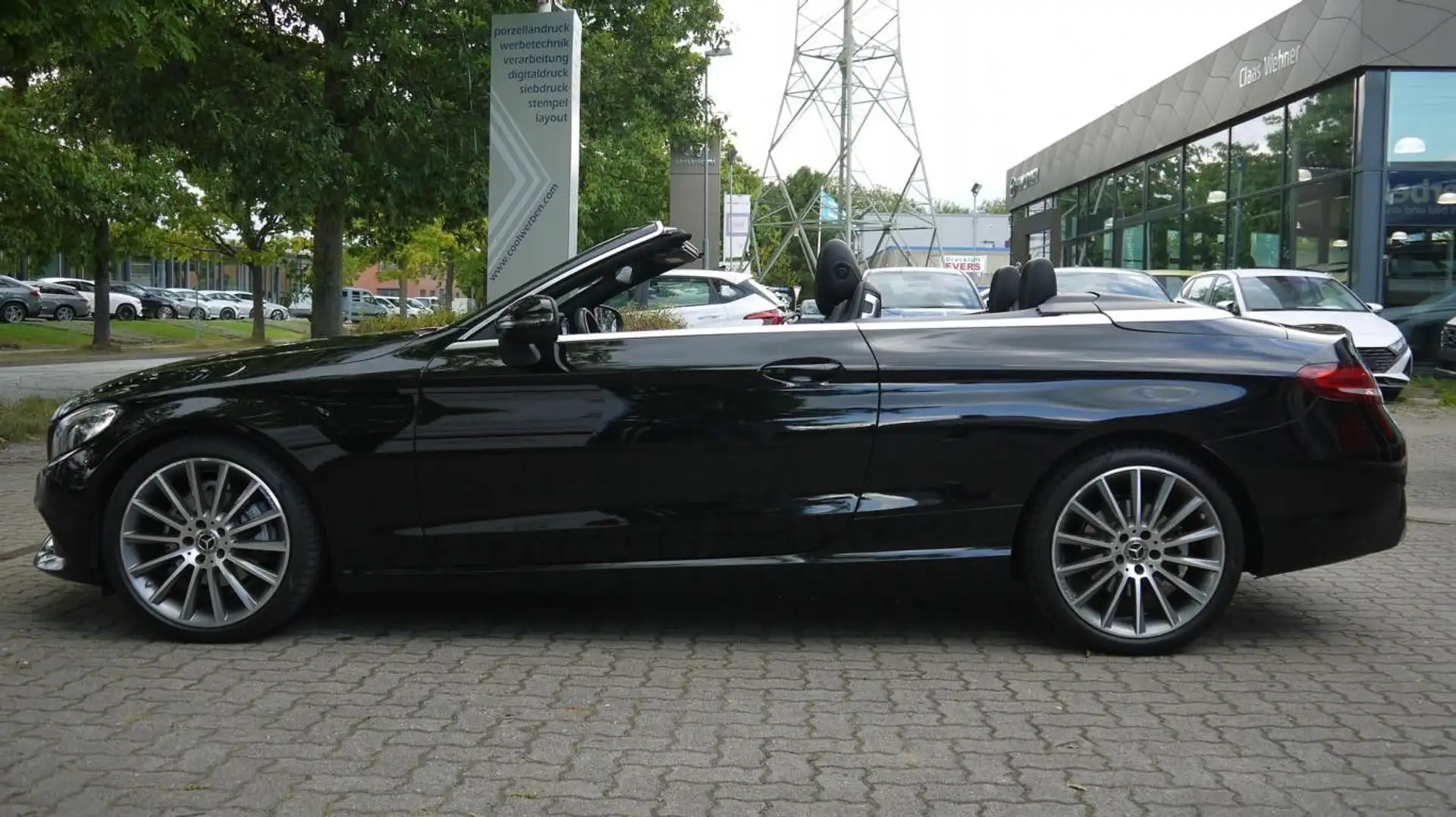 Mercedes-Benz C 220 d Cabrio Schwarz - 2
