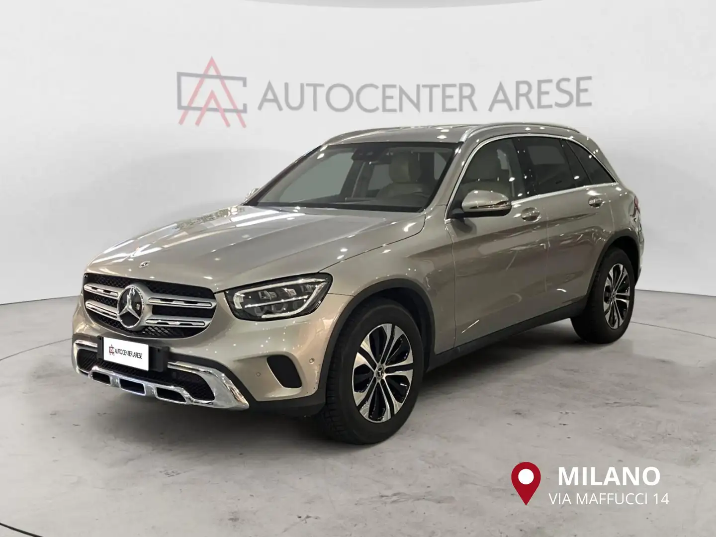 Mercedes-Benz GLC 220 d 4Matic Sport Zilver - 1