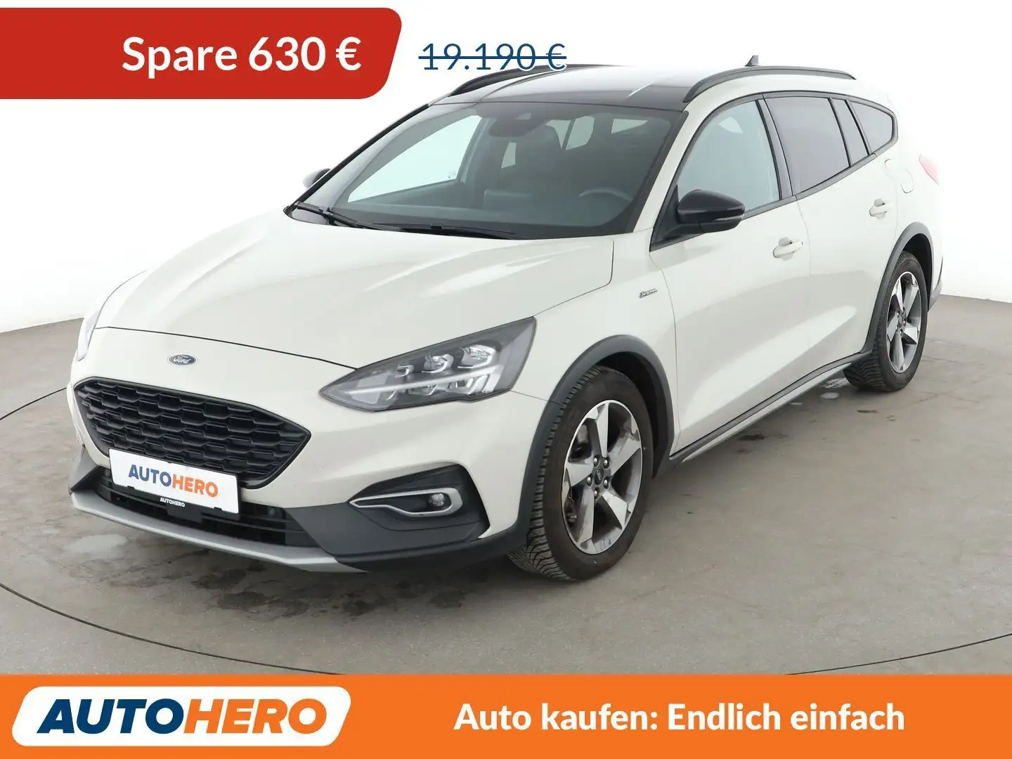 Ford Focus 1.5 EcoBoost Active X Aut*NAVI*LED*ACC*CAM*PDC*SHZ Blanc - 1