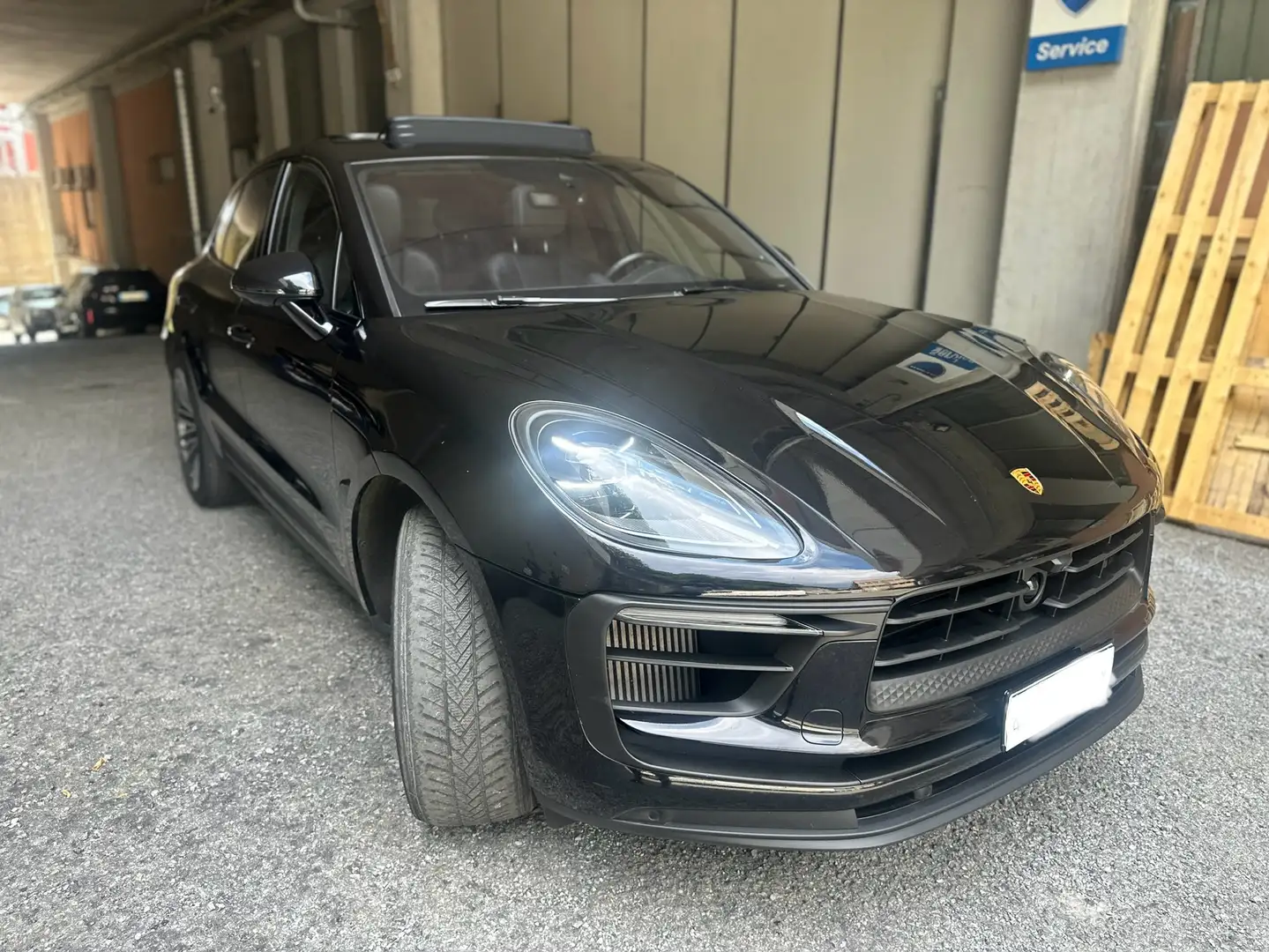 Porsche Macan Macan 2.9 S 380cv pdk FULL ANCHE SUBENTRO LEAISNG Nero - 2