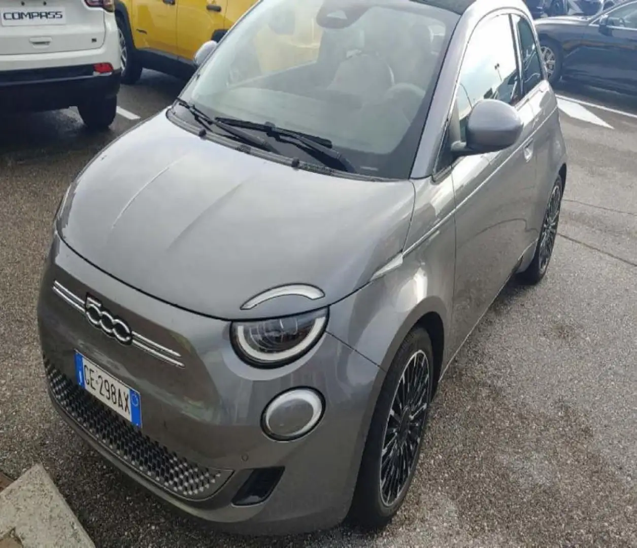 Fiat 500e Cabrio 42 kWh La Prima 320 Km autonomia Grigio - 1