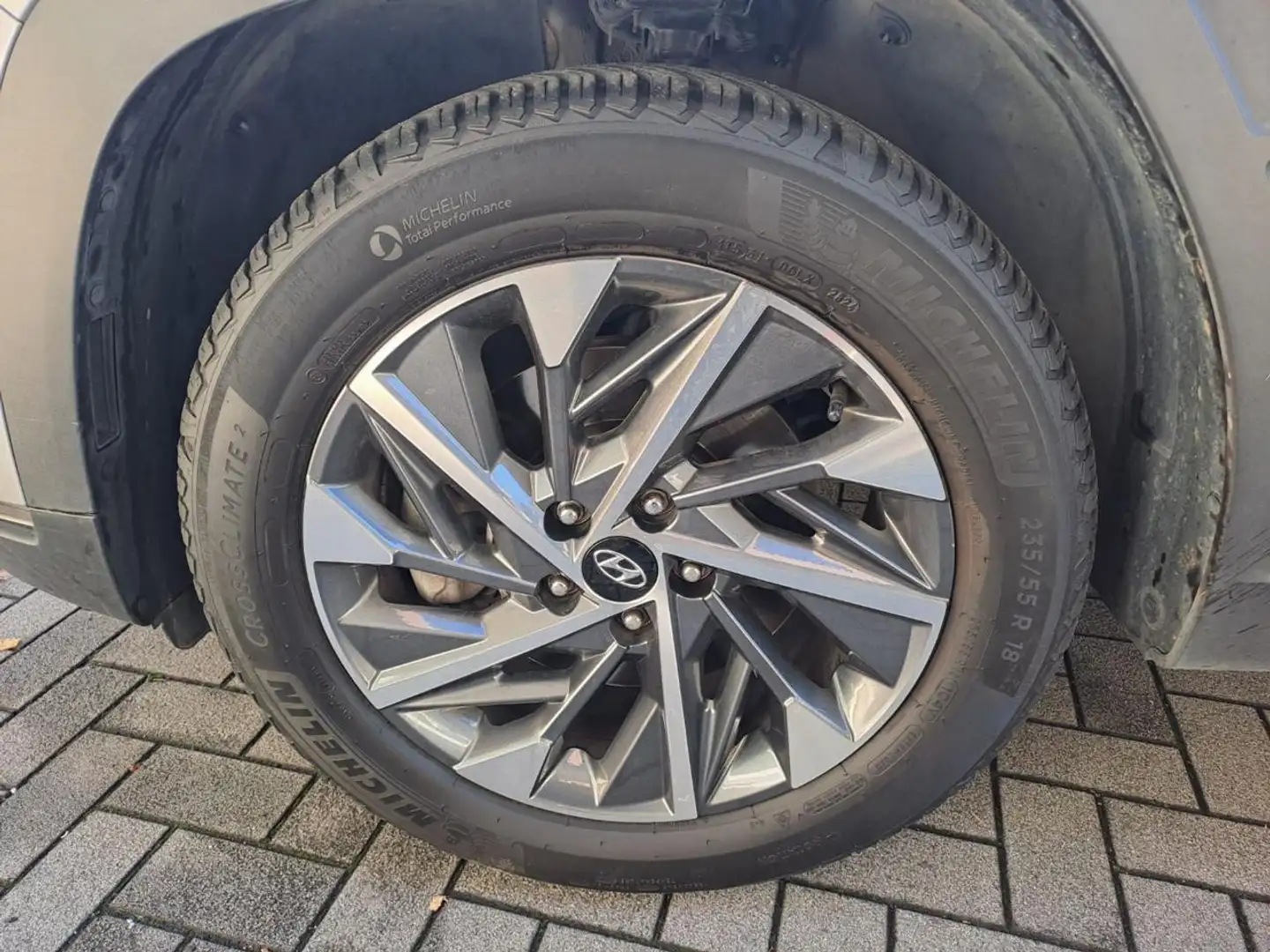 Hyundai TUCSON 1.6 CRDI 48V XLine Argento - 2