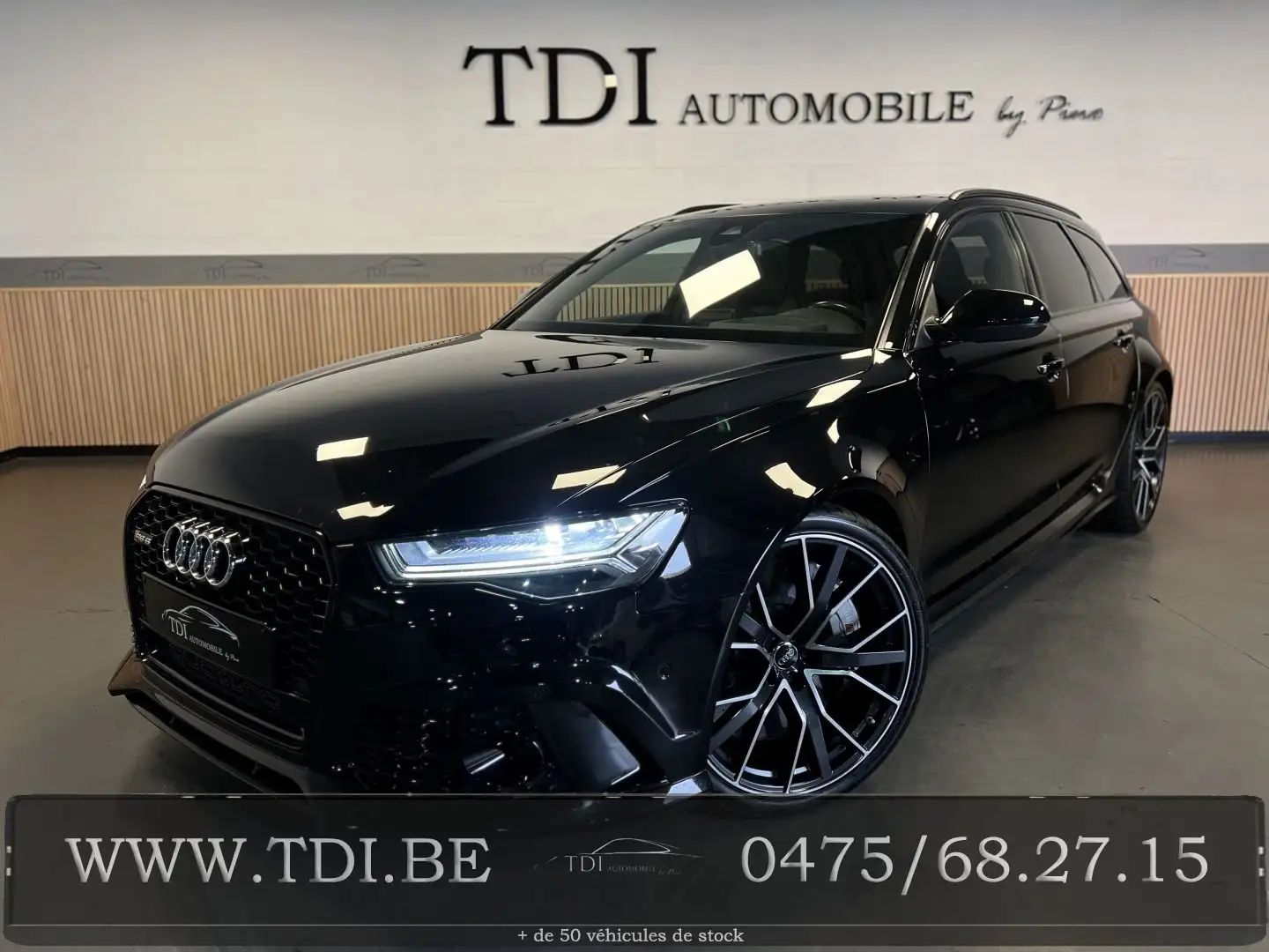 Audi RS6 RS6 4.0 V8 TFSI Quattro*605Cv*Carbone*Ceramique* Schwarz - 1