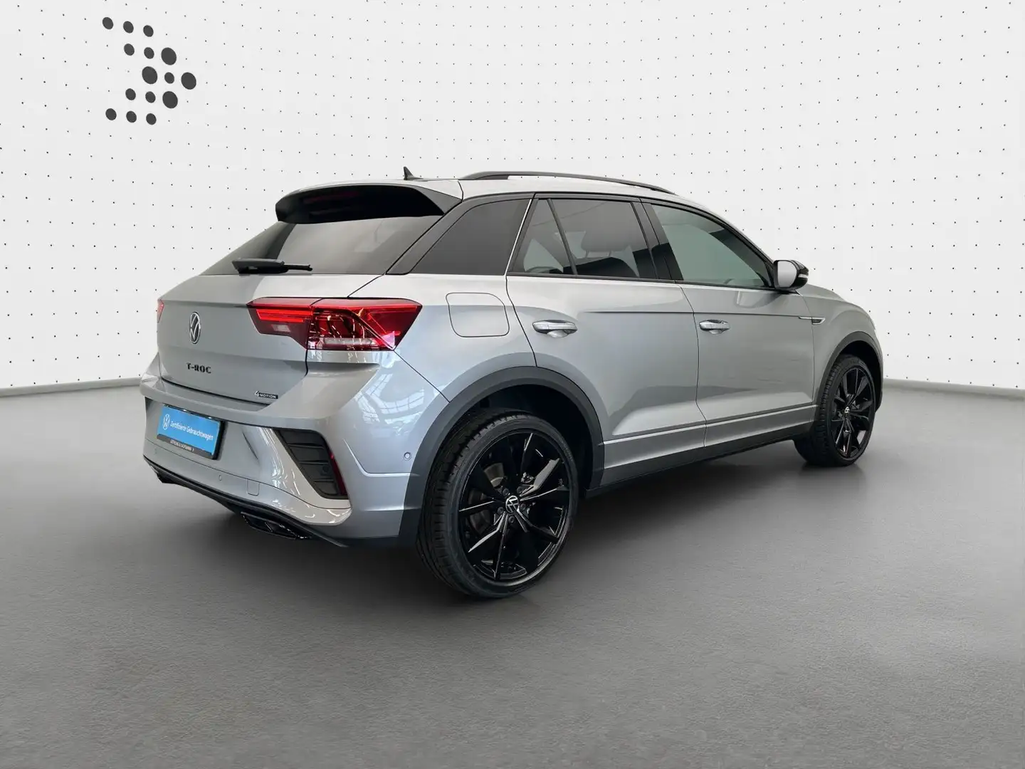 Volkswagen T-Roc T-ROC R-Line 2.0 TFSI 4M *NAVI*PANO*BlackStyle*I Zilver - 2