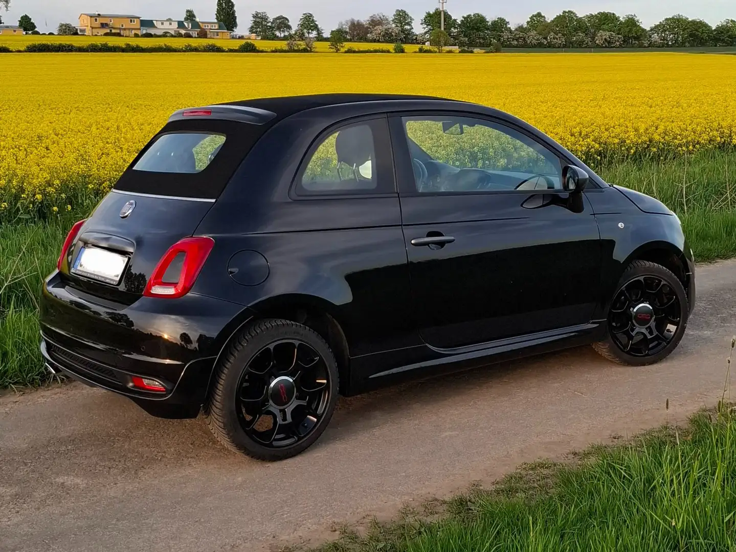 Fiat 500C 500 C 1.2 8V Sport Schwarz - 1