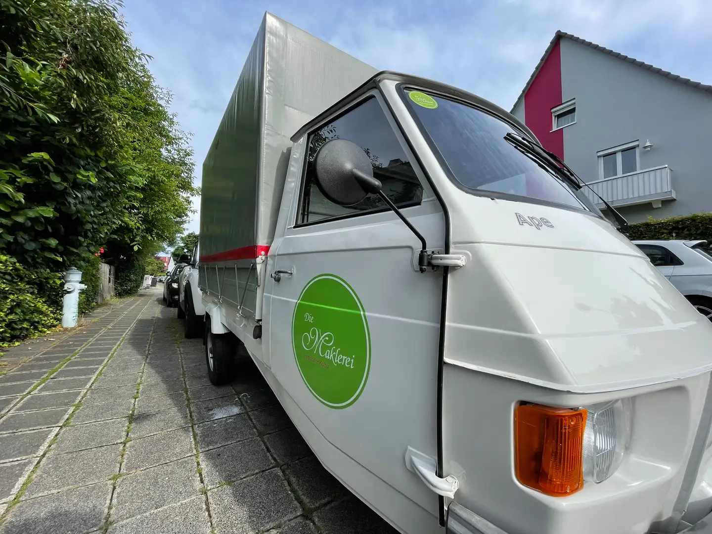 Piaggio Ape ** APE Vespa Car ** LKW Zulassung ** 400 ccm ** Alb - 1