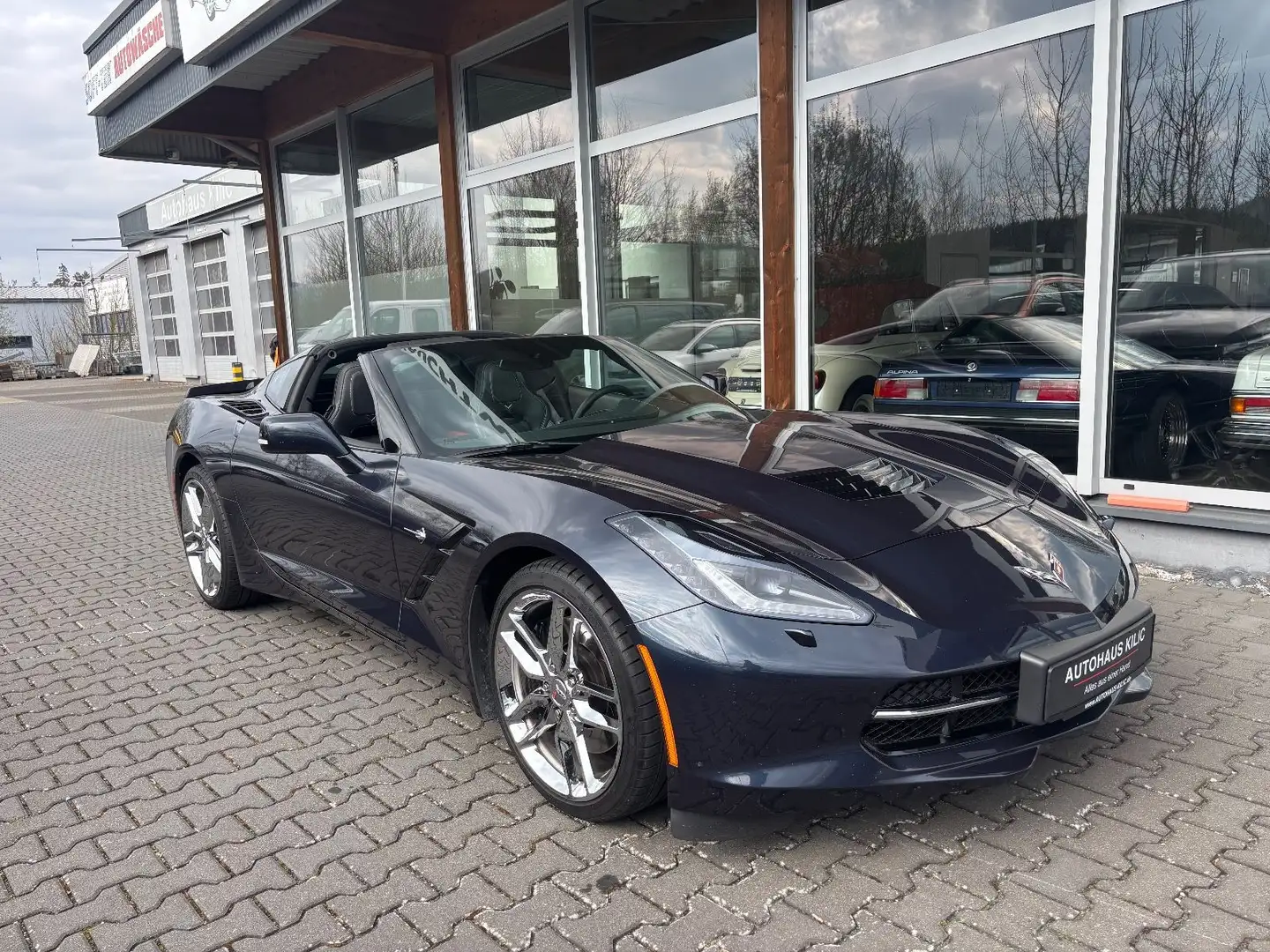 Corvette C7 Targa Stingray LT1 BRD 1.Hand Unfallfrei Azul - 1