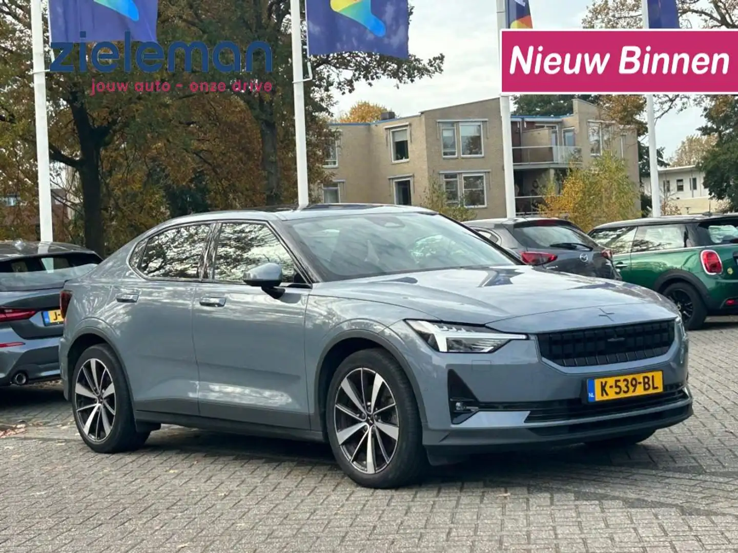 Polestar 2 Long Range Dual Motor Launch Edition 78kWh - Panor Grijs - 1