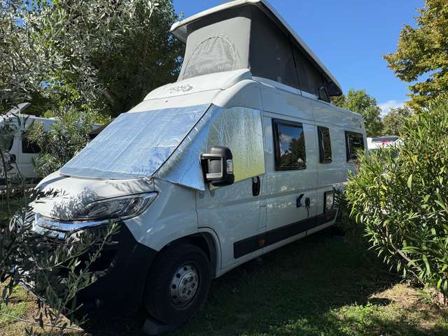 Imagine Citroen Jumper Pössl Aufbau (Roadcar) mit Aufstelldach und AHK