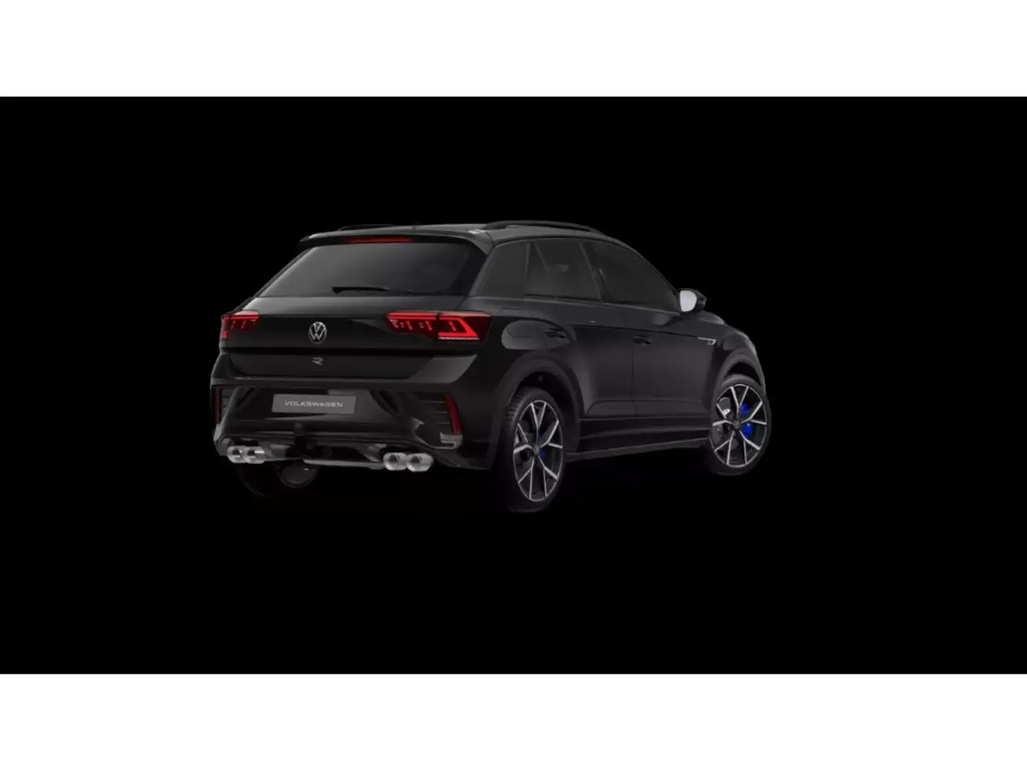 Volkswagen T-Roc 2.0 TSI DSG 4M R PANO AHK LEDER NAVI KLIMA Schwarz - 2