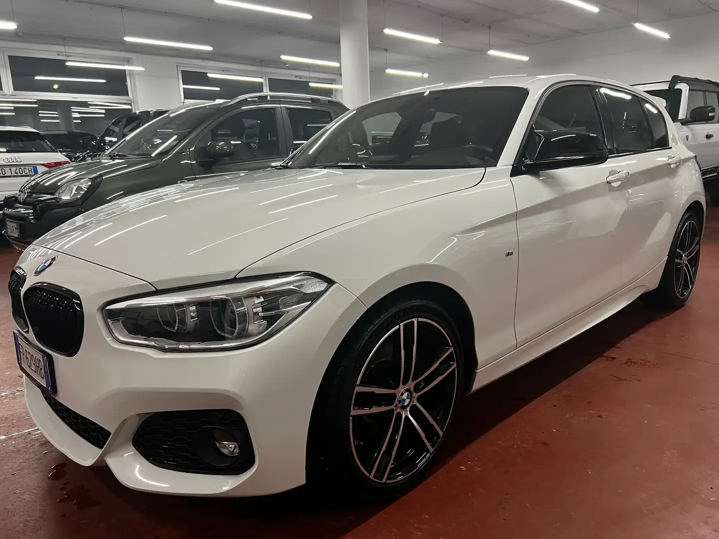BMW 120 Serie 1 F/20-21 120d xdrive Msport 5p auto Blanc - 2