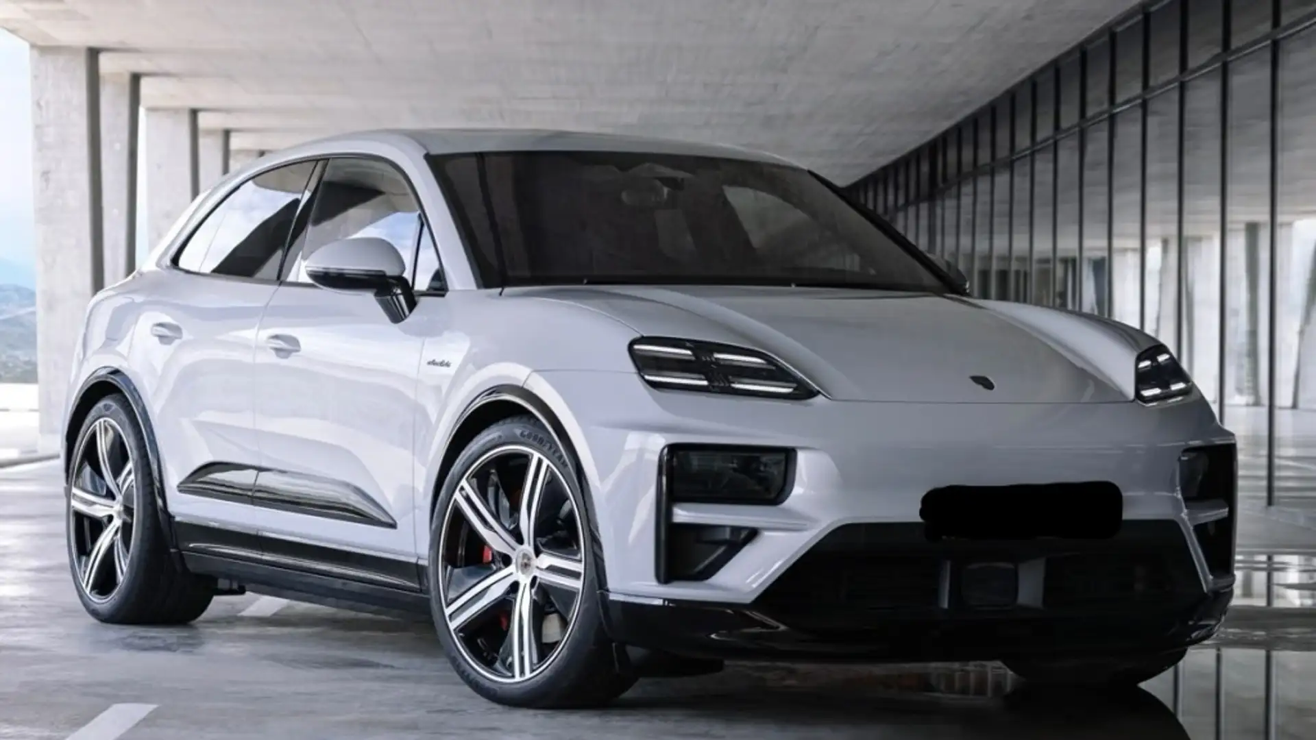 Porsche Macan Turbo Gris - 1