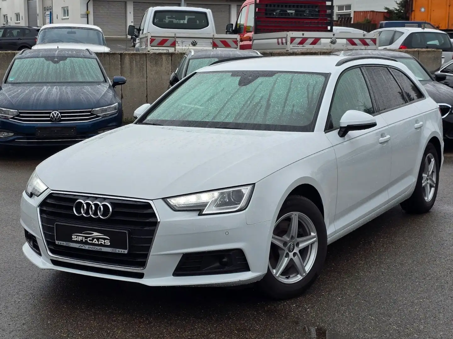 Audi A4 Avant 35 TDI*S-TR*NAVI*LEDER*XENON*ALU*SHZ*BC Blanc - 1