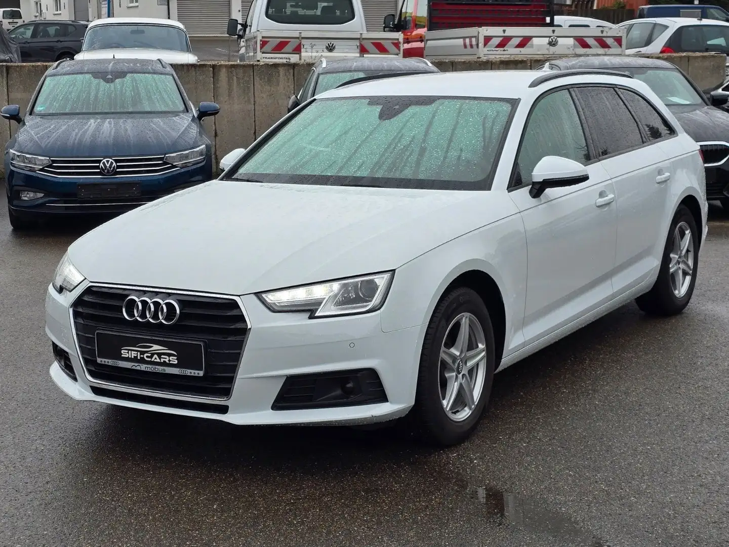 Audi A4 Avant 35 TDI*S-TR*NAVI*LEDER*XENON*ALU*SHZ*BC Blanc - 2