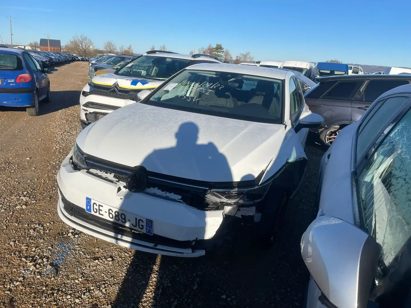 Volkswagen Golf Golf VIII 1.0 TSi 110 OPF / GE689 Blanc - 2