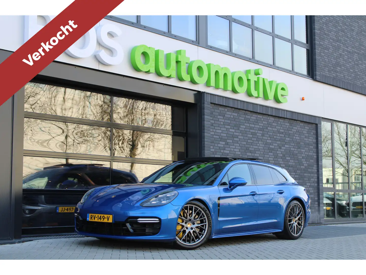 Porsche Panamera Sport Turismo 4.0 Turbo S E-Hybrid | NAP | KERAMIS Bleu - 1