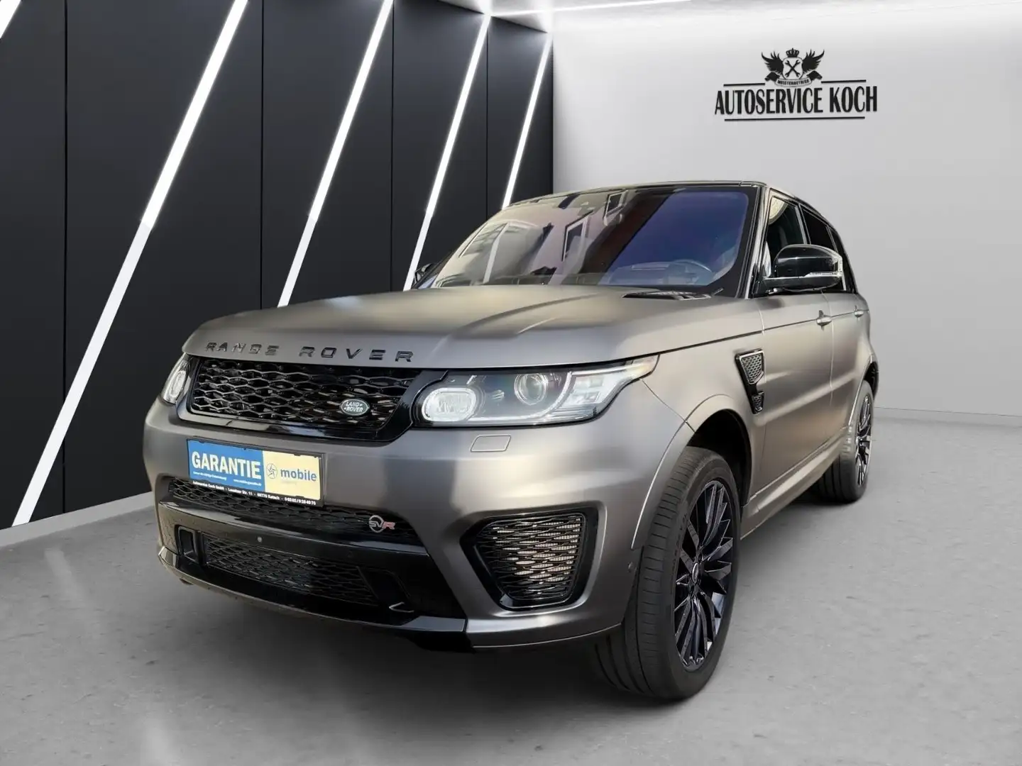 Land Rover Range Rover Sport SVR Finanzierung Garantie Noir - 2