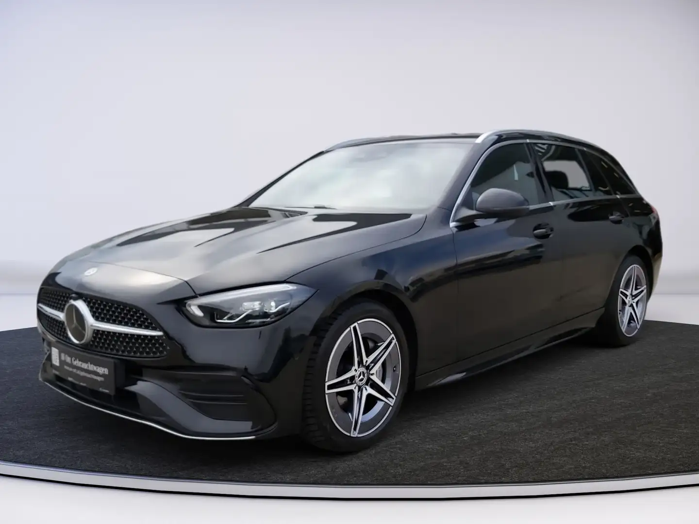 Mercedes-Benz C 220 d T AMG-Line Schwarz - 2