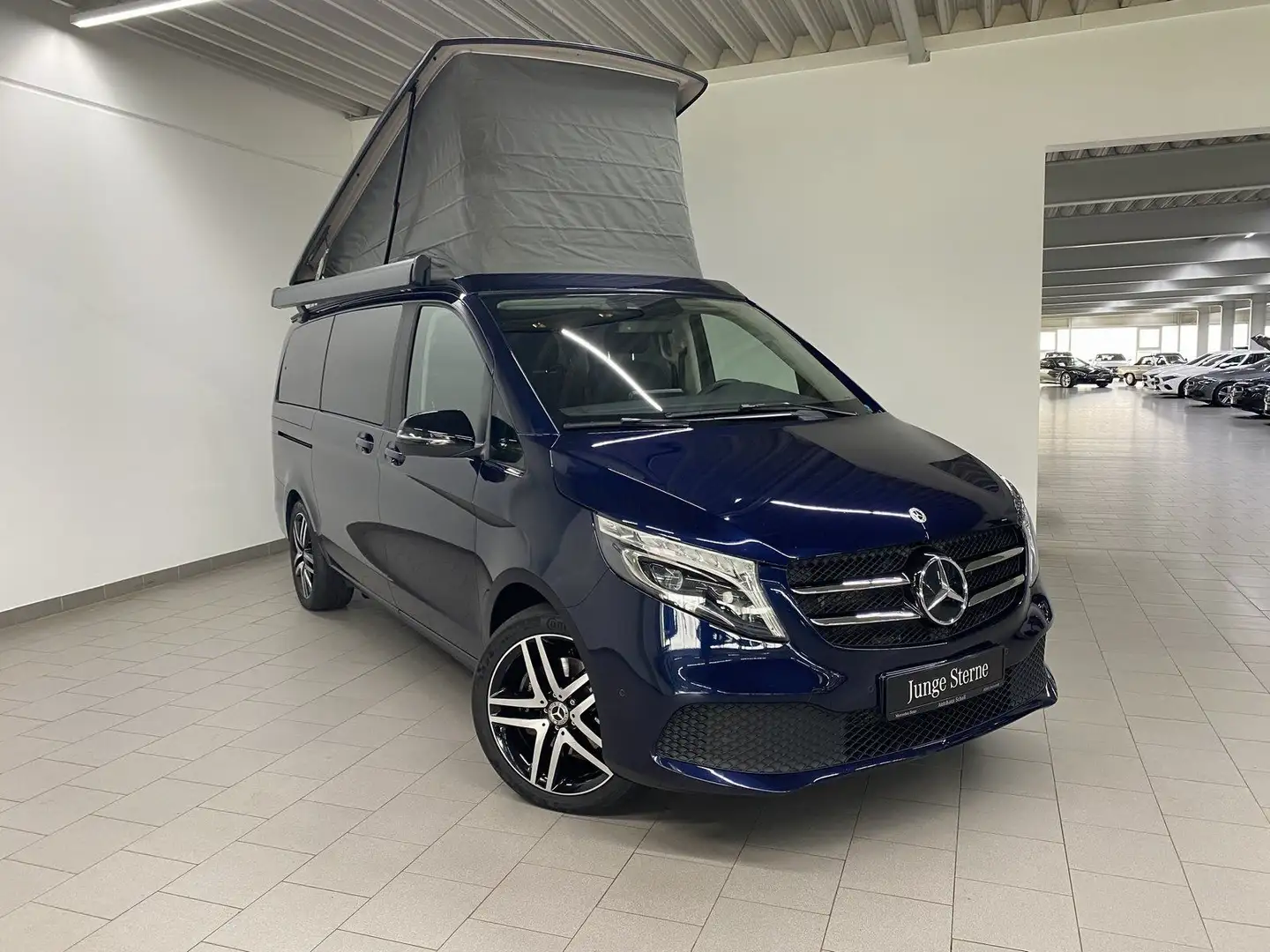 Mercedes-Benz V 250 MARCO POLO 250 d 4M HORIZON+AHK+LED+KAM+TOTWINKE Blau - 2