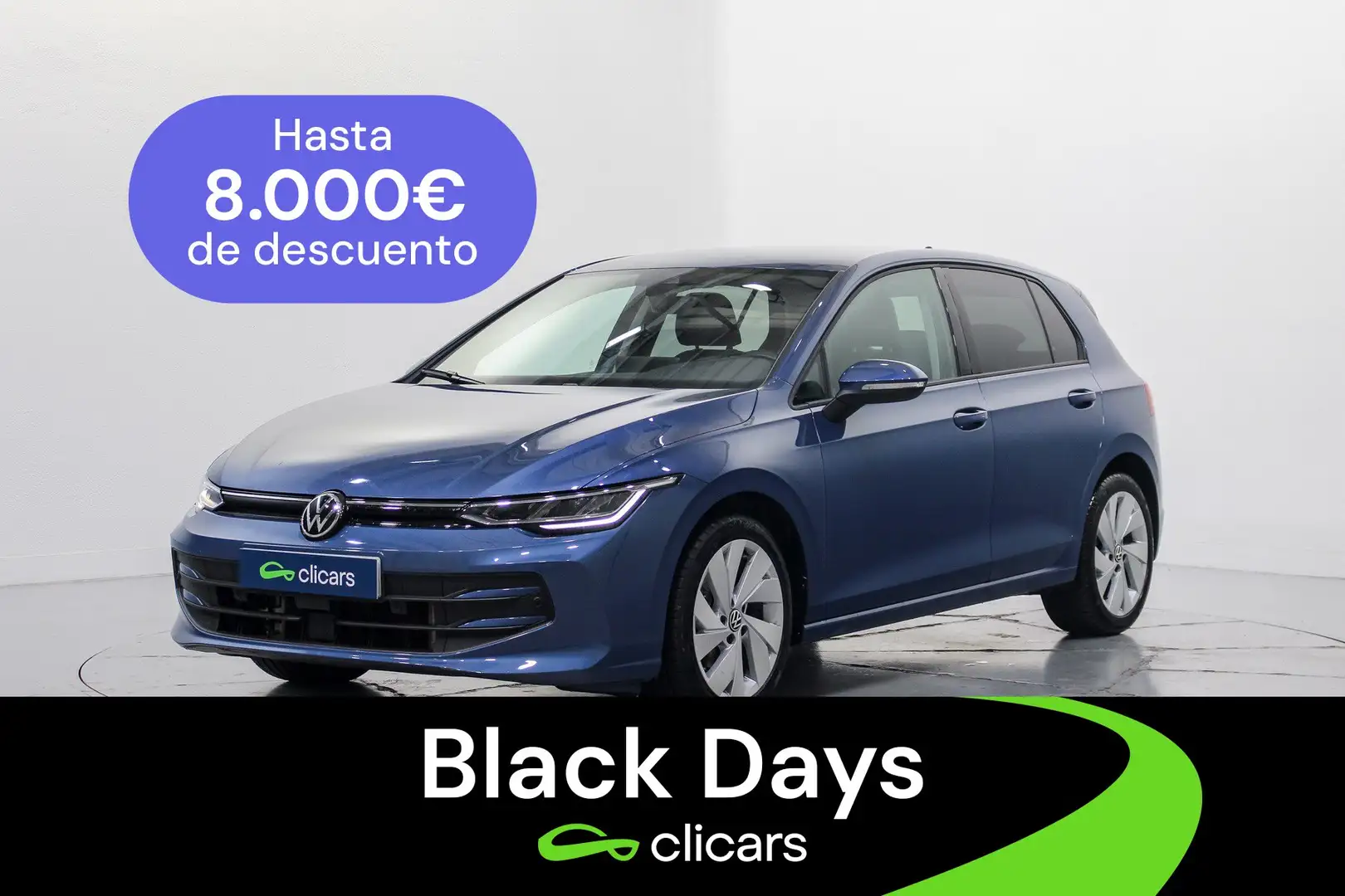 Volkswagen Golf 1.5 TSI Más 85kW Bleu - 1