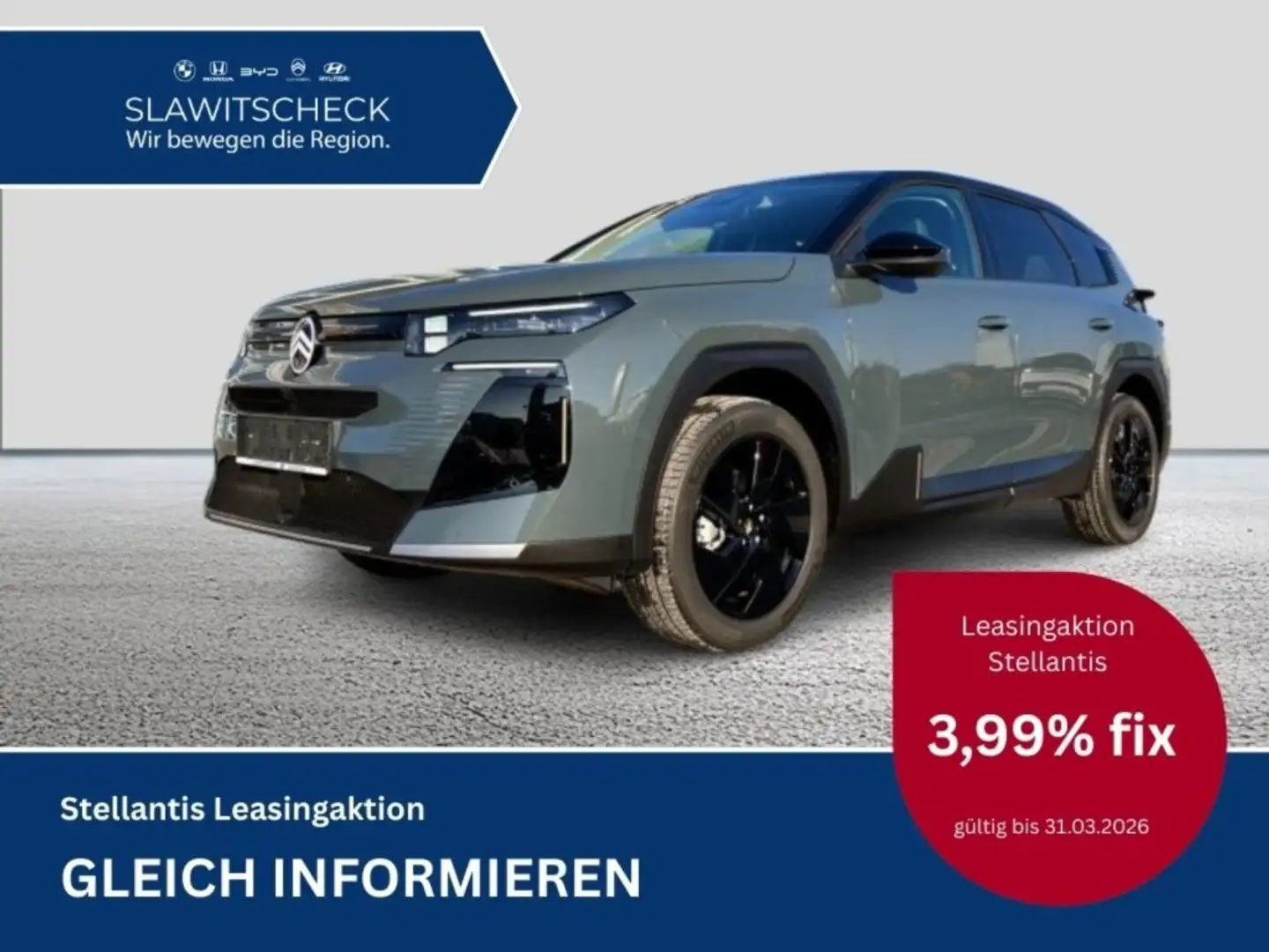 Citroen C5 Aircross Hybrid 145 Automatik MAX Grün - 1