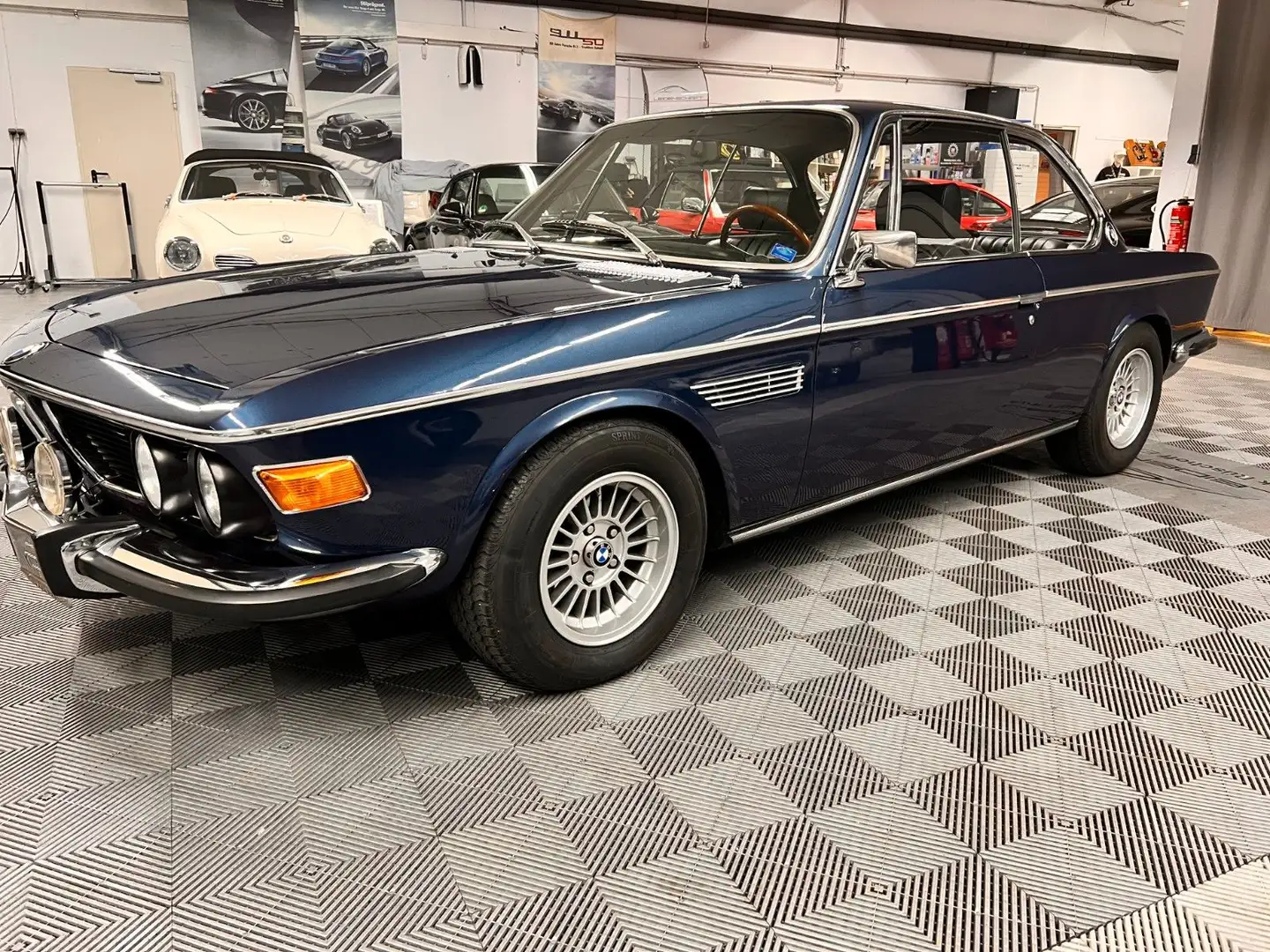 BMW 3.0 CSI E9 Coupé Albastru - 1