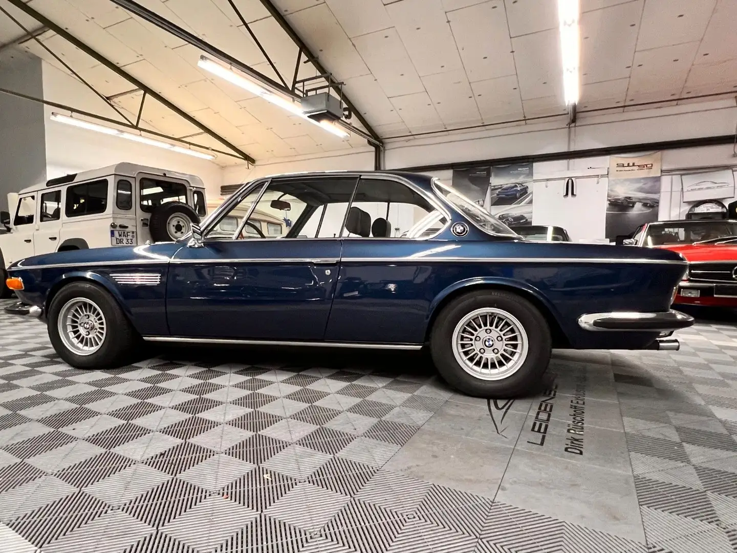BMW 3.0 CSI E9 Coupé Albastru - 2