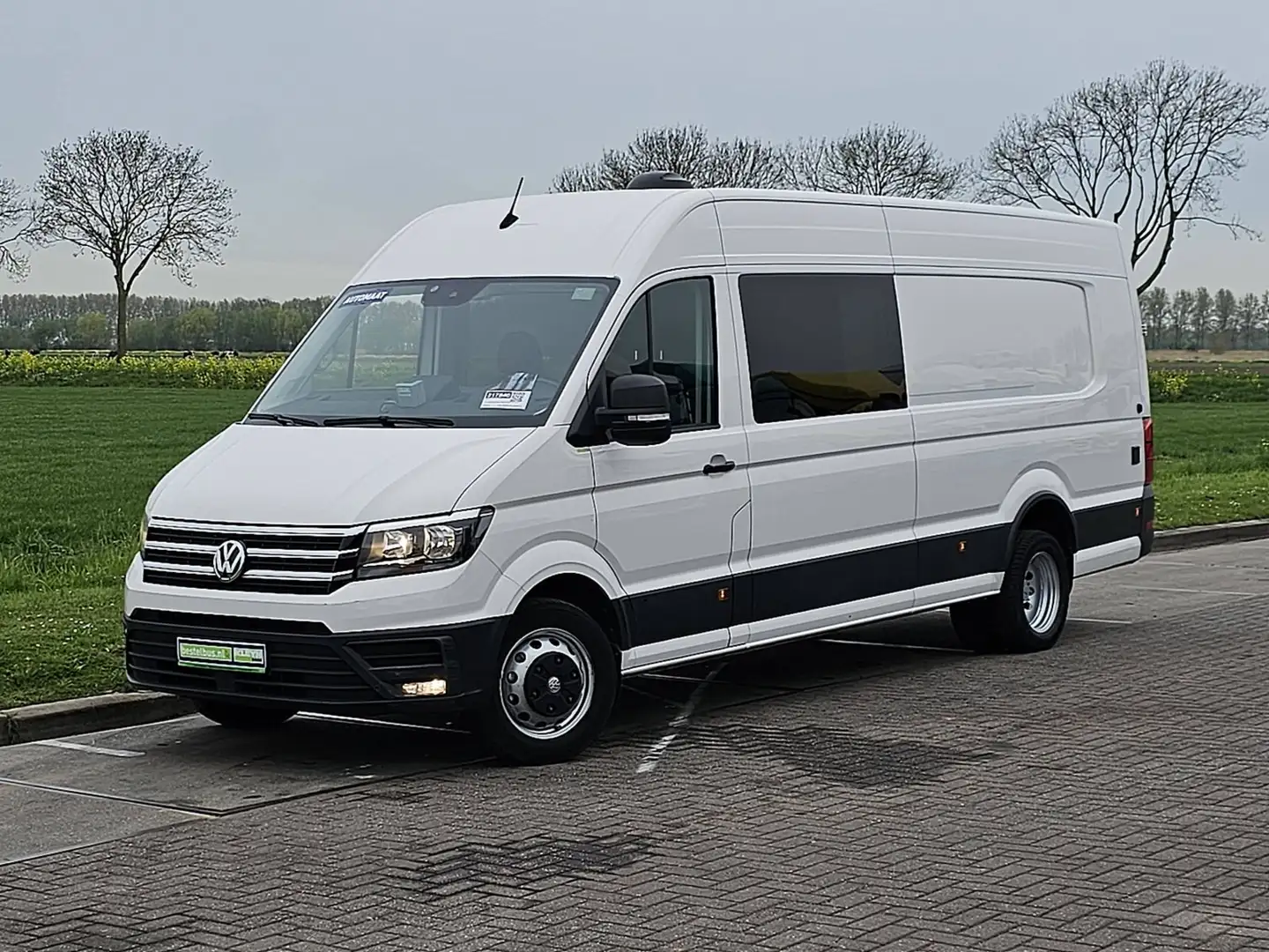 Volkswagen Crafter 50 2.0 L4 Dub-Cab. Airco! Wit - 2