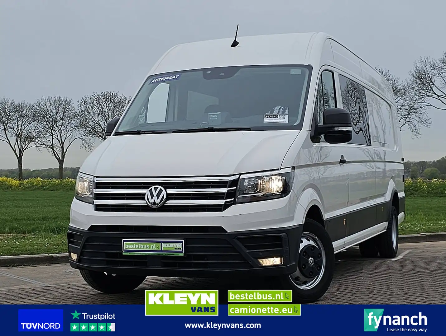 Volkswagen Crafter 50 2.0 L4 Dub-Cab. Airco! Wit - 1