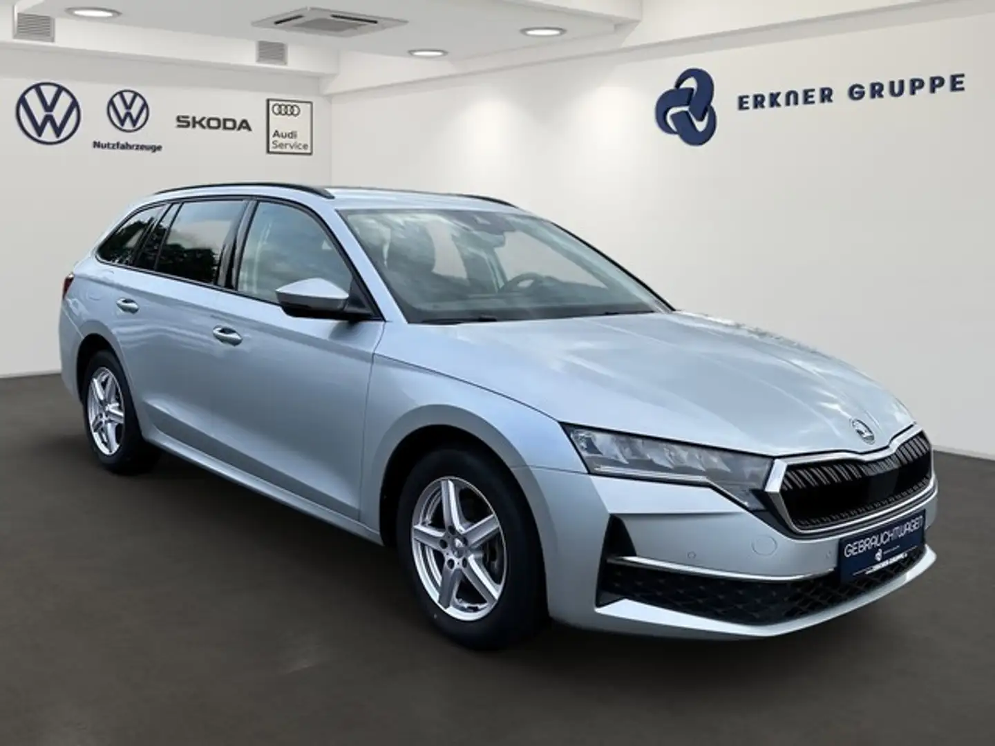 Skoda Octavia Combi 1.5TSI mHEV DSG Selection LED+ACC+++ Silber - 2