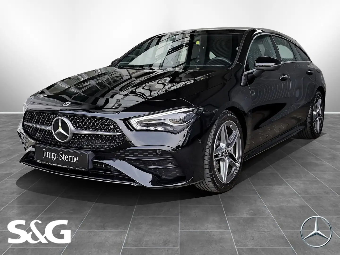 Mercedes-Benz CLA 200 AMG KAMERA+KEYLESS+LED Schwarz - 1