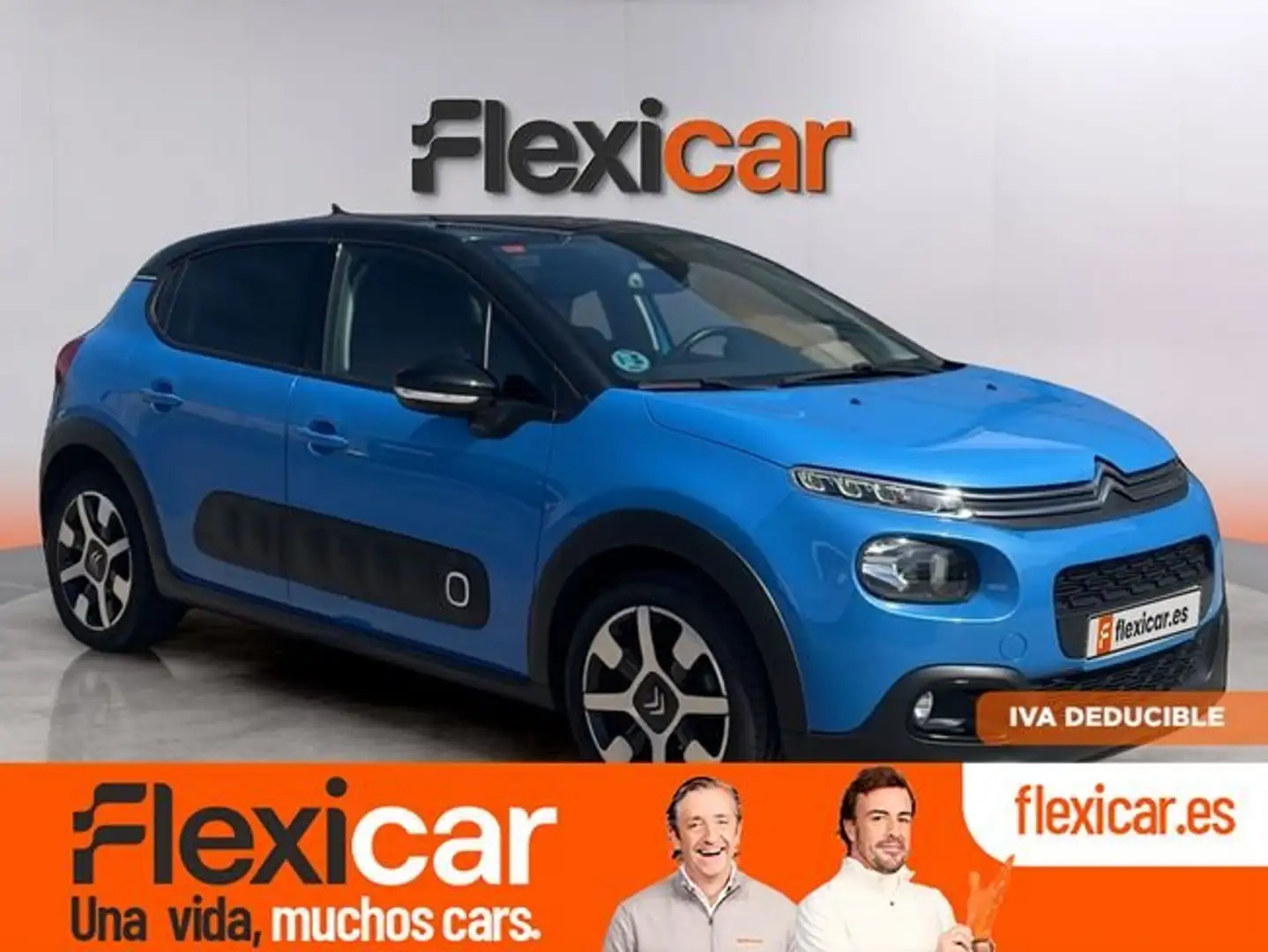 Citroen C3 1.2 PureTech Feel 68 Azul - 1
