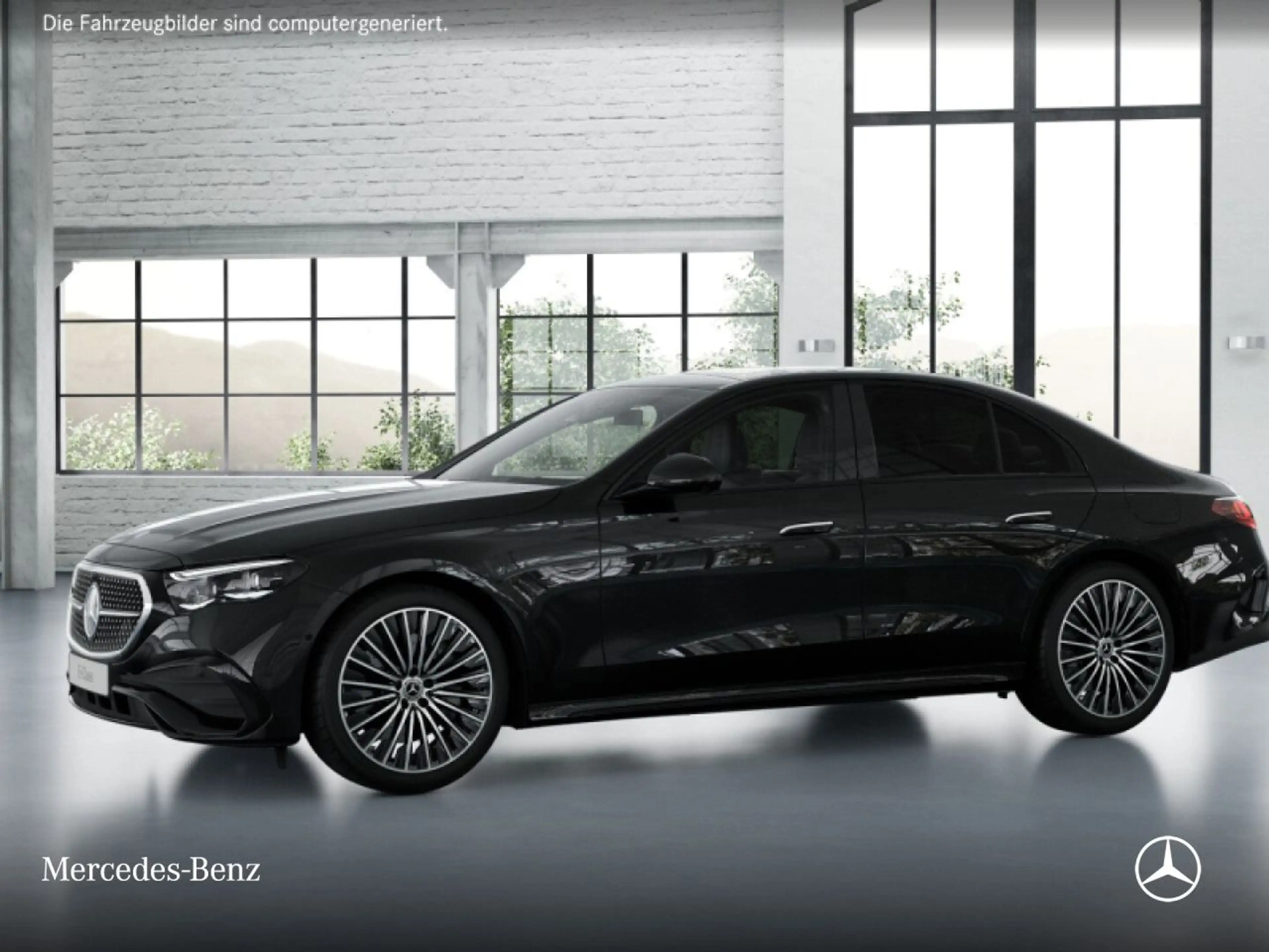 Mercedes-Benz E 300 e AMG Fahrass 360° Pano Burmester Distr. HUD — photo 3
