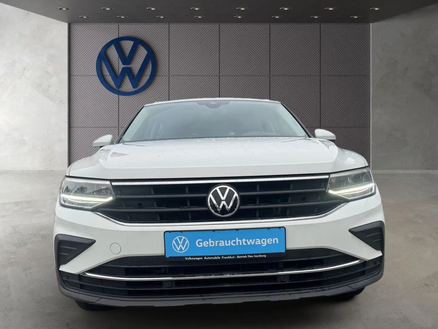 Volkswagen Tiguan 1.5 TSI United Navi Spurhalteassistent Sp Weiß - 2