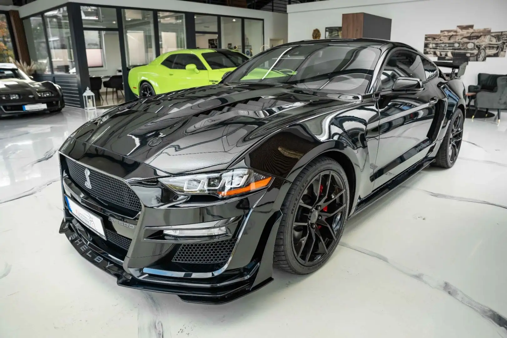 Ford Mustang GT 500 SHELBY PREMIUM SPUR TOP Noir - 1