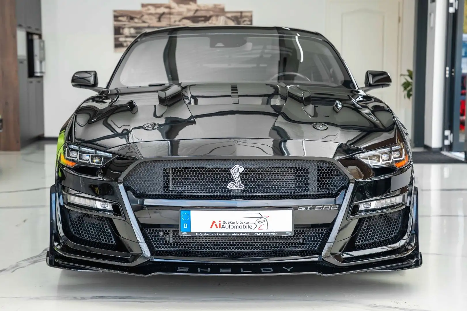 Ford Mustang GT 500 SHELBY PREMIUM SPUR TOP Noir - 2