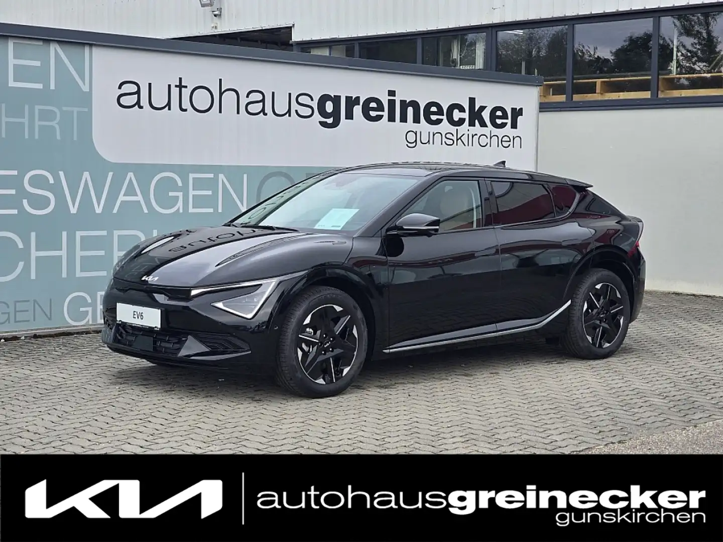Kia EV6 RWD 84kWh Long Range Air Plus Aut. Schwarz - 1