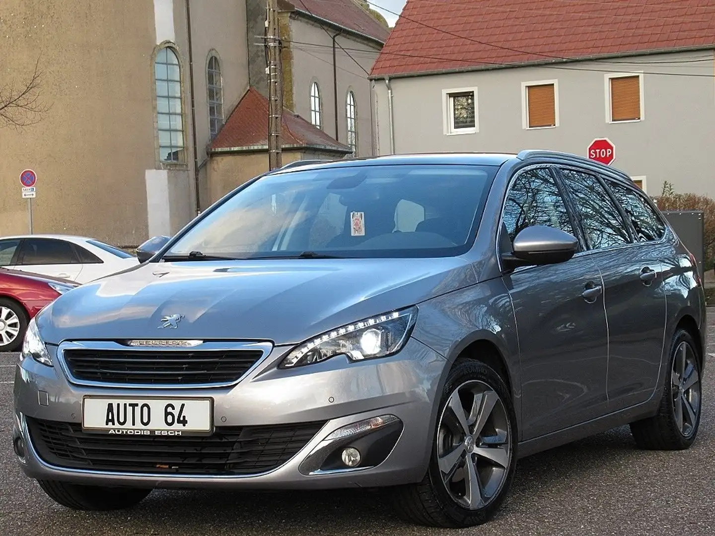 Peugeot 308 308 SW 1.6 e-HDi 115CV BV6 Allure *63000KM* Gris - 1