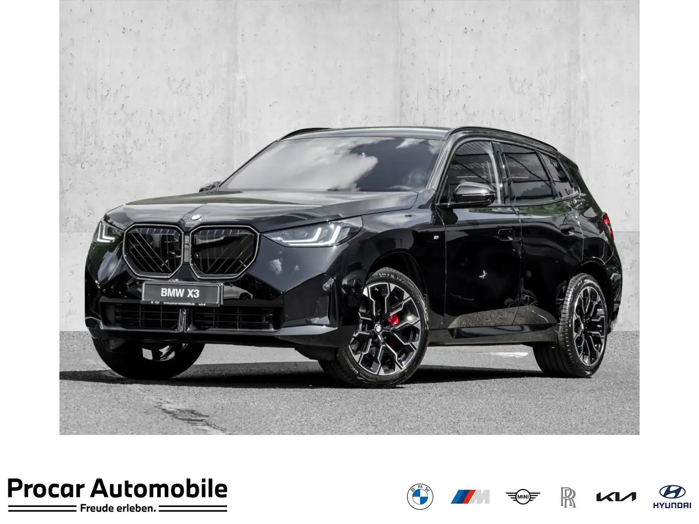 BMW X3 20d xDrive M Sport PANO ACC AHK 360°KAM RFK Schwarz - 1