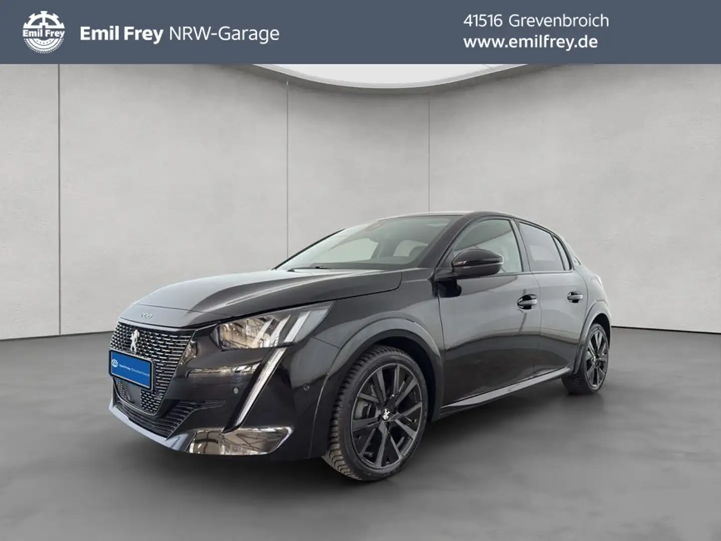 Peugeot 208 PureTech 100 EAT8 GT PANO+SHZ+KEYLESS+LED+NAVI Noir - 1