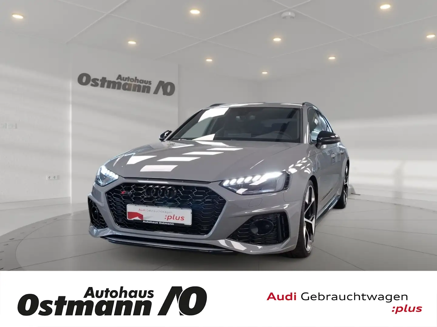 Audi RS4 RS 4 Avant quattro Competition/Design-Paket rot Grau - 1