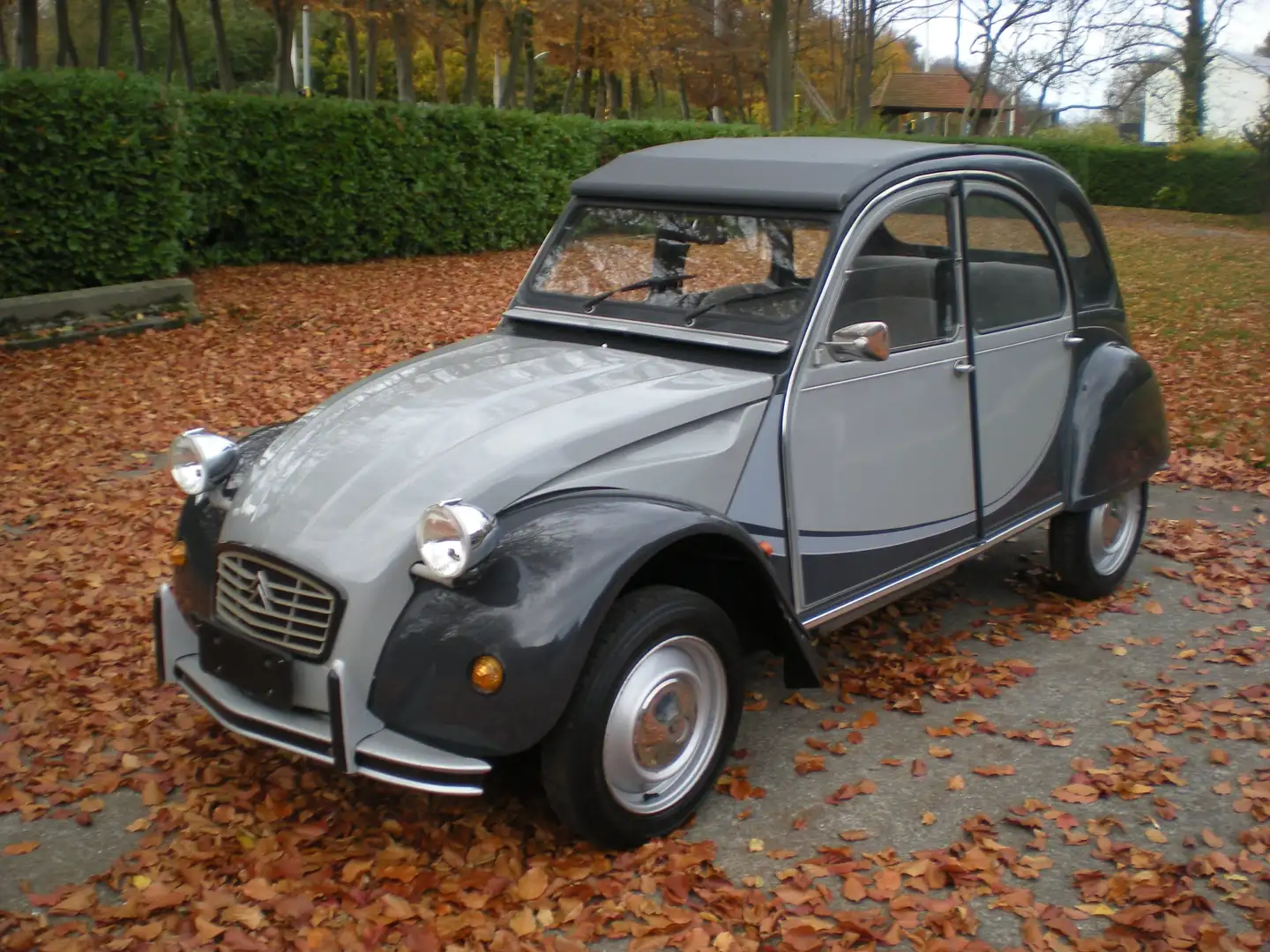 Citroen 2CV 2CV6 CHARLESTON 9000 KM REEL , JAMAIS RESTAURE Szürke - 2