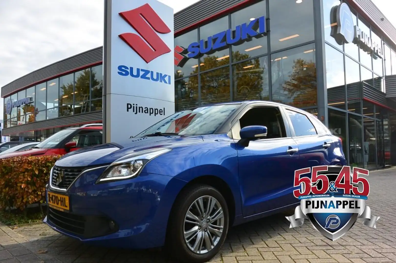 Suzuki Baleno 1.0 High Executive 5-deurs Navigatie/Spoiler/Cruis Bleu - 1